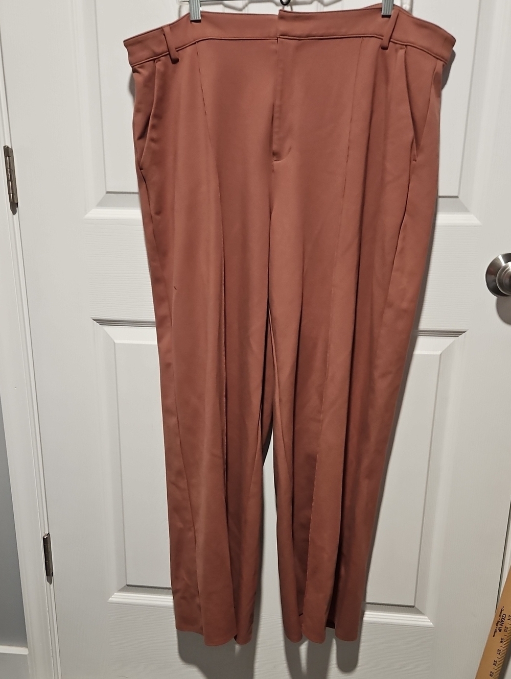 Bar III Dusty Rose Wide Leg Trouser